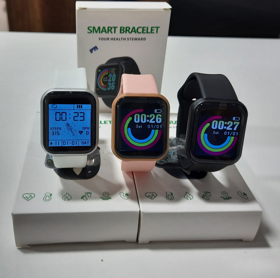 Smartwatch D20 – Reloj Inteligente Deportivo con Monitoreo de Actividad